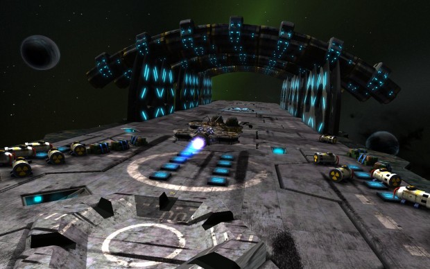 Space Run (Screenshots: Golem.de)